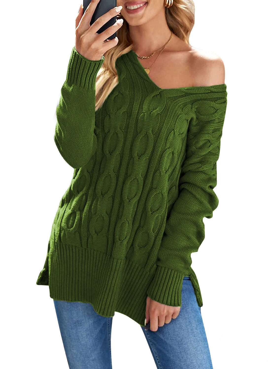 Cable Knit Pullover